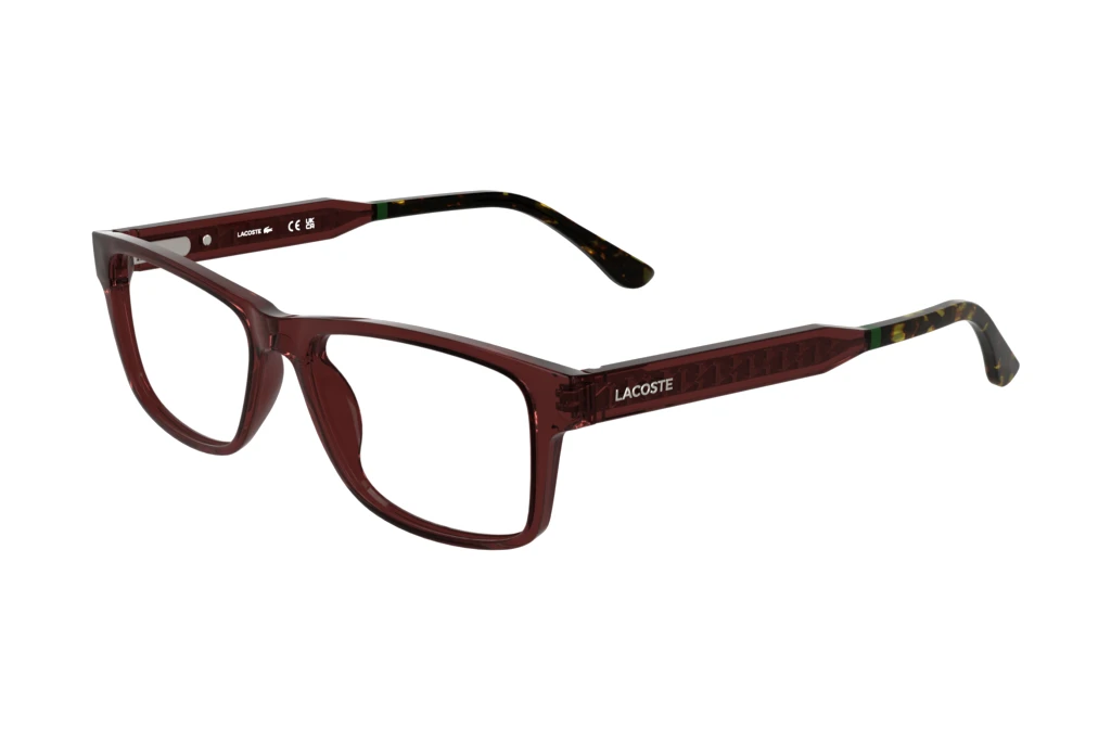Lacoste L2977 N 601 TRANSPARENT BURGUNDY Lacoste L2977 N 601 TRANSPARENT BURGUNDY