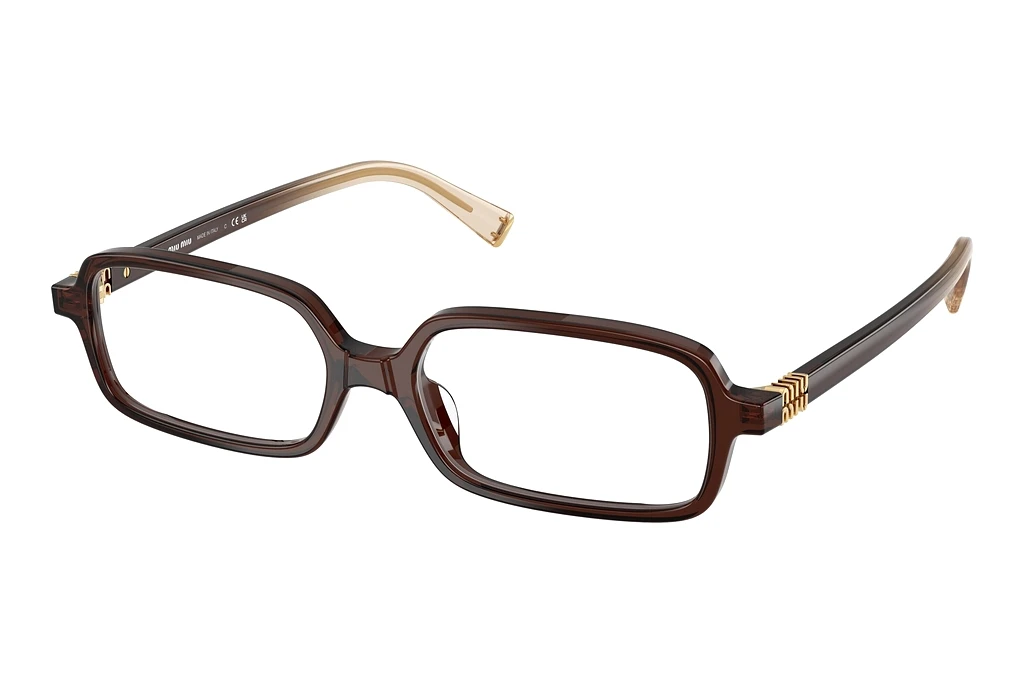 Miu Miu MU 01YV 23H1O1 Brown Transparent Miu Miu MU 01YV 23H1O1 Brown Transparent