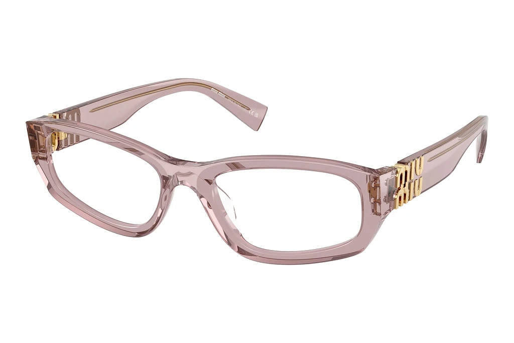 Miu Miu MU 04YV 12W1O1 Mauve Transparent Miu Miu MU 04YV 12W1O1 Mauve Transparent