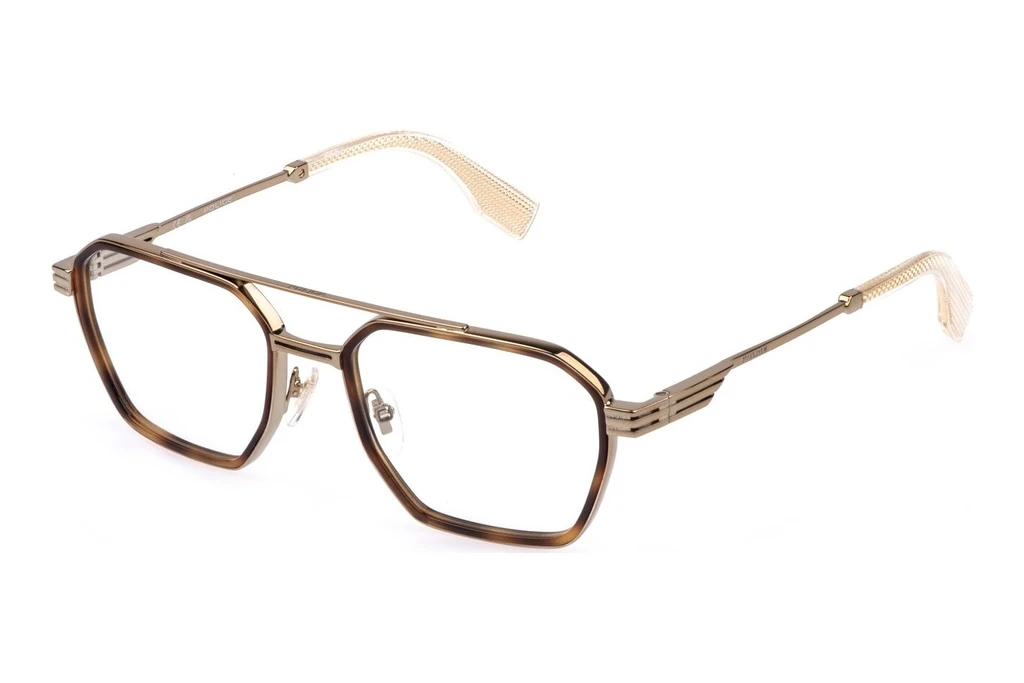 Police VPLQ76Z 08FF SHINY GREY GOLD Police VPLQ76Z 08FF SHINY GREY GOLD