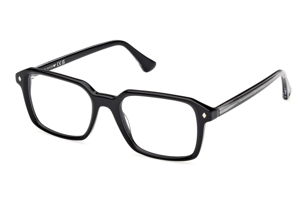 Web Eyewear WE5463 005 Glänzend Schwarz Web Eyewear WE5463 005 Glänzend Schwarz
