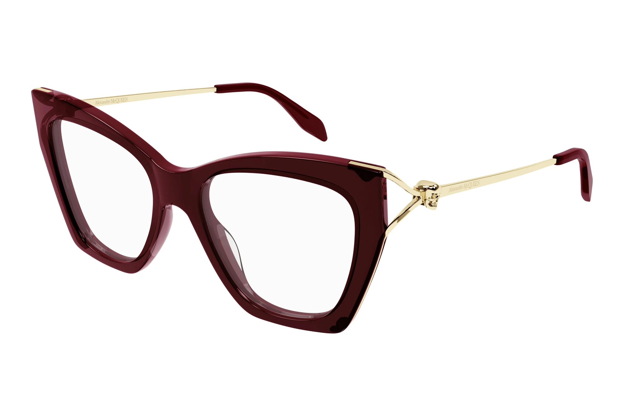Alexander McQueen AM0376O 003 BURGUNDY Alexander McQueen AM0376O 003 BURGUNDY