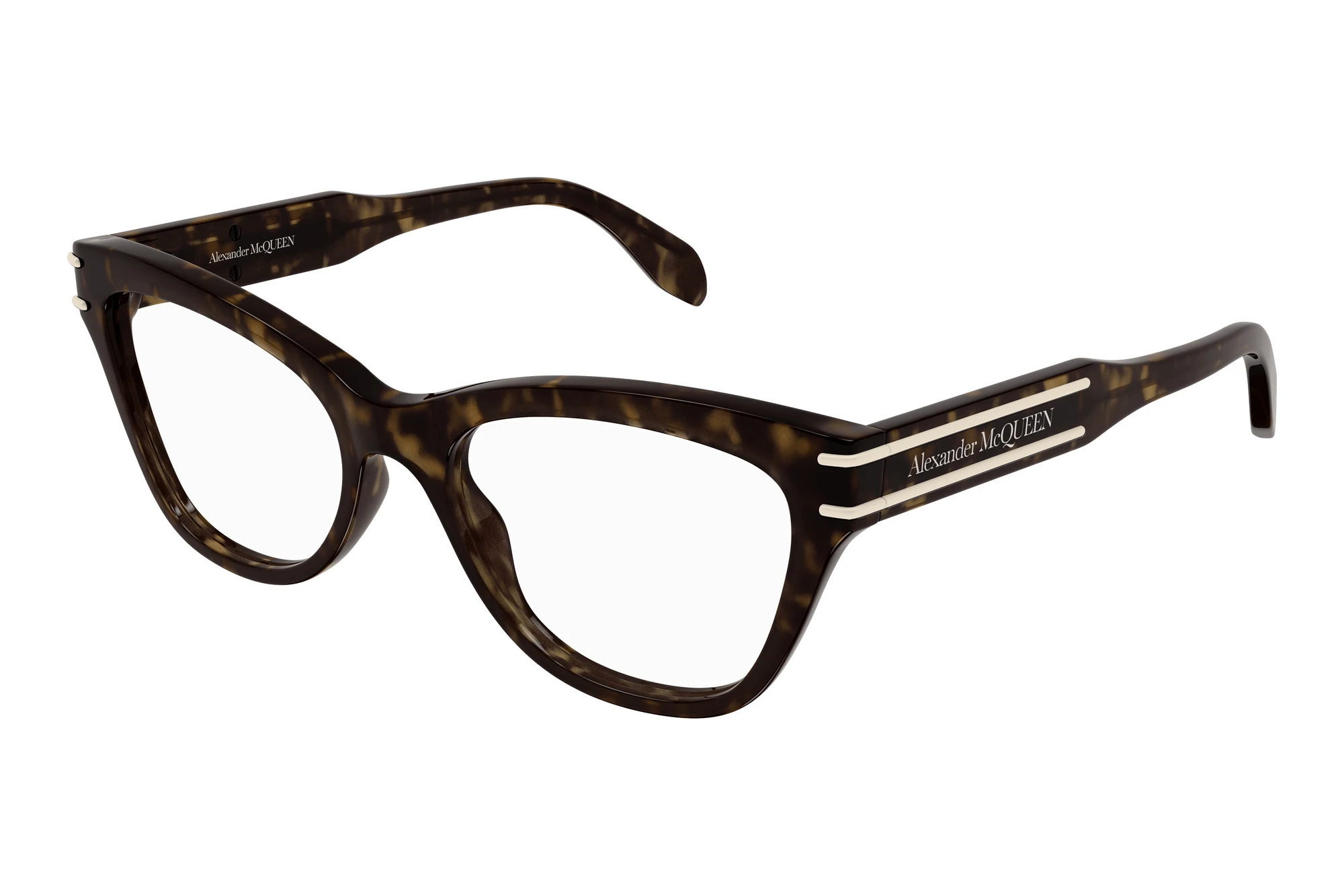 Alexander McQueen AM0401O 002 HAVANA Alexander McQueen AM0401O 002 HAVANA