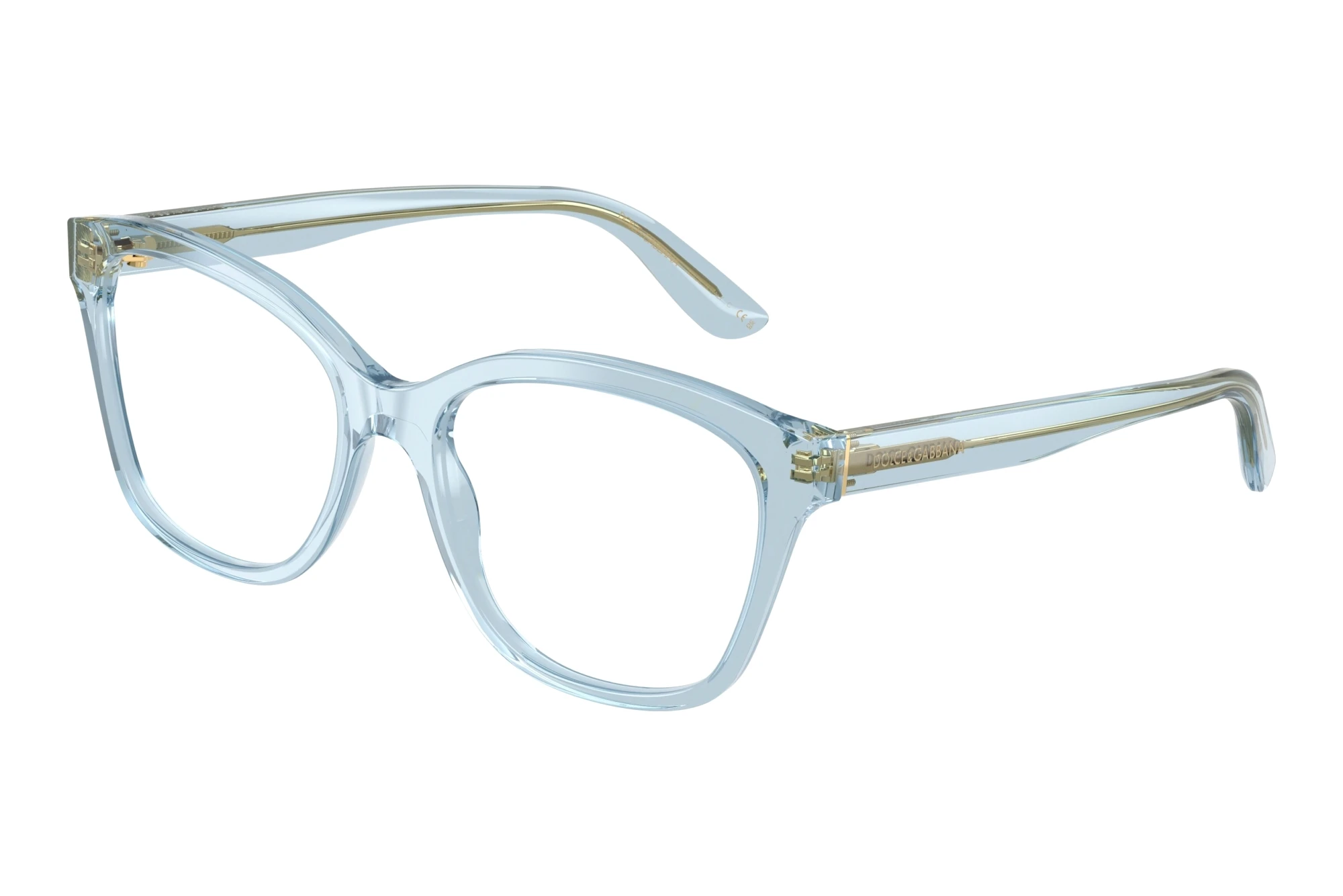 Dolce & Gabbana DG3451 3134 Transparent Light Blue Dolce & Gabbana DG3451 3134 Transparent Light Blue