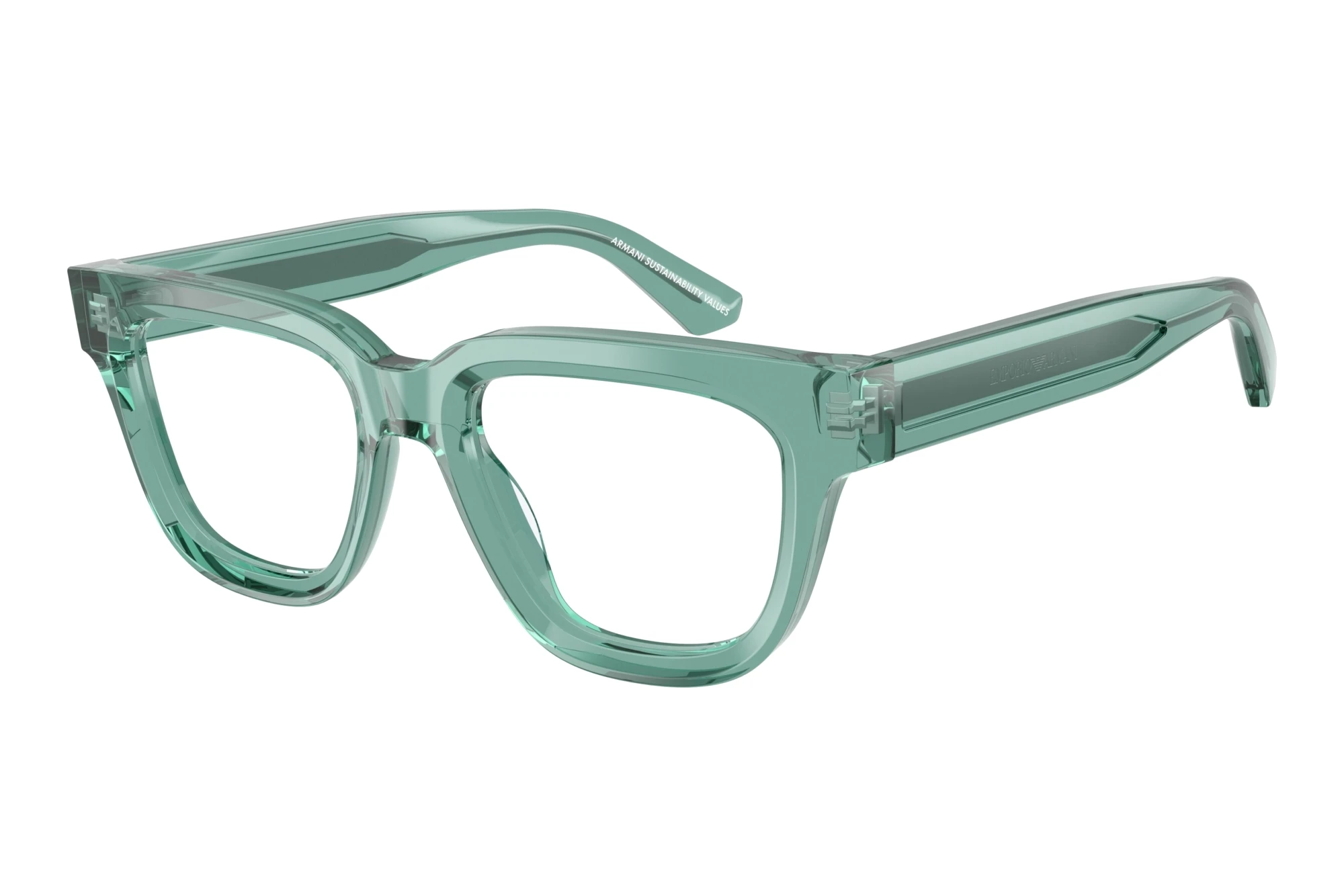 Emporio Armani EA3281 6365 Shiny Transparent Green Emporio Armani EA3281 6365 Shiny Transparent Green