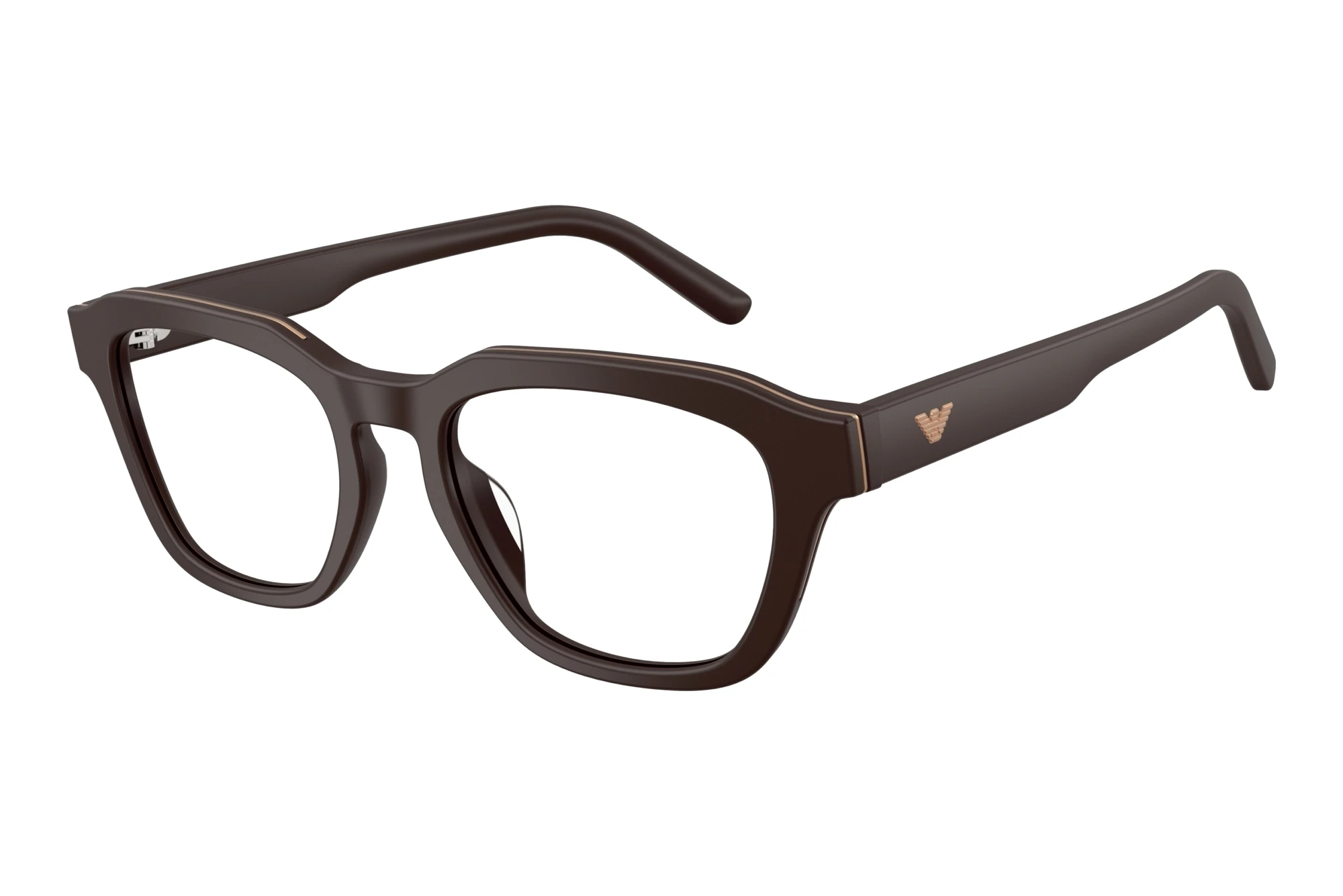 Emporio Armani EA3291U 6458 Matte Brown Emporio Armani EA3291U 6458 Matte Brown