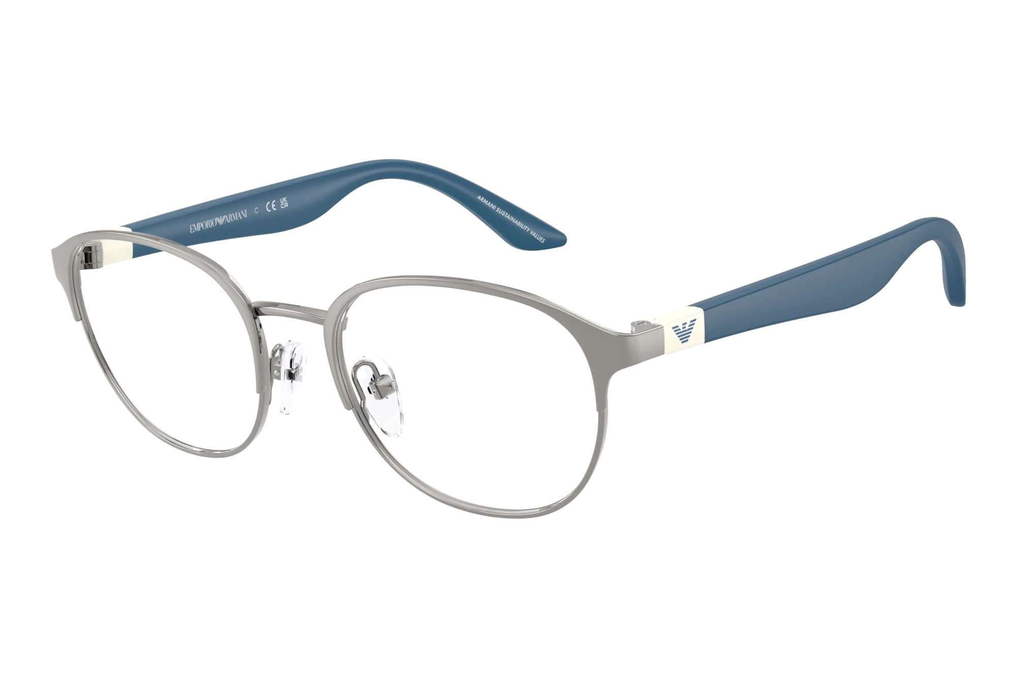 Emporio Armani EK1002 3010 Shiny Gunmetal Emporio Armani EK1002 3010 Shiny Gunmetal