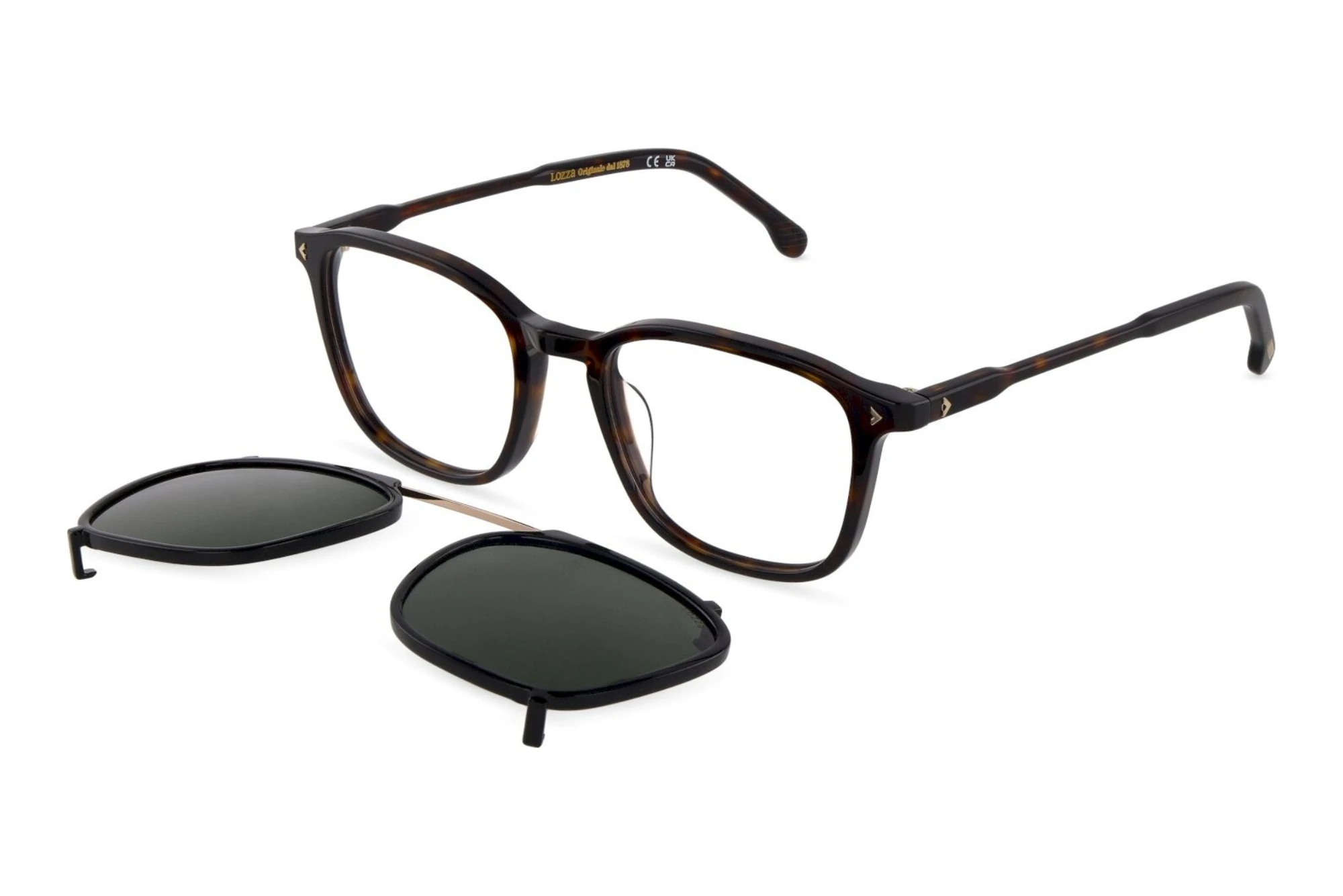Lozza UL4436 722P SHINY DARK HAVANA Lozza UL4436 722P SHINY DARK HAVANA
