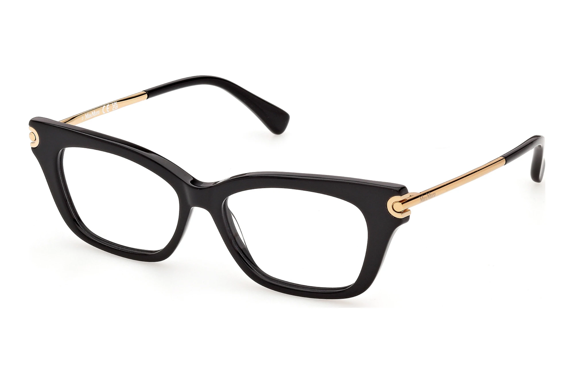 Max Mara MM5253 001 Glänzend Schwarz Max Mara MM5253 001 Glänzend Schwarz