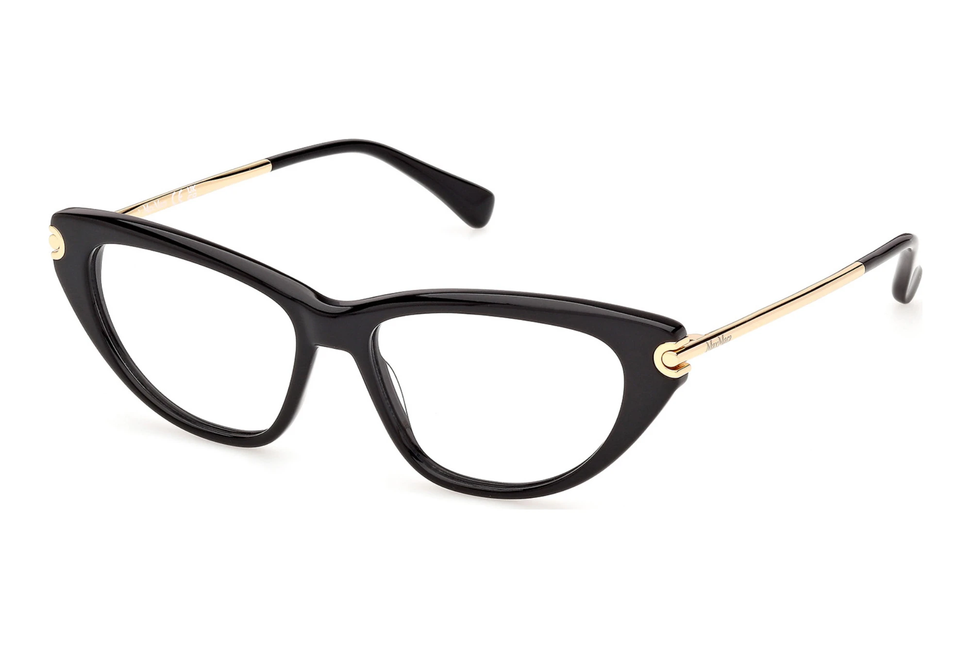 Max Mara MM5254 001 Glänzend Schwarz Max Mara MM5254 001 Glänzend Schwarz