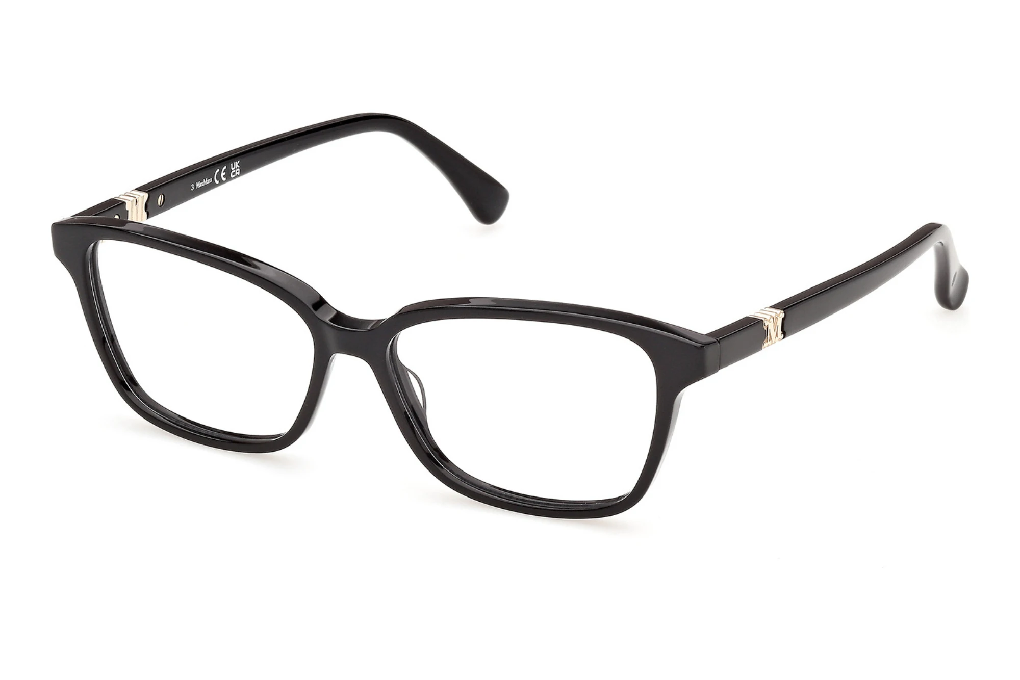 Max Mara MM5261 001 Glänzend Schwarz Max Mara MM5261 001 Glänzend Schwarz
