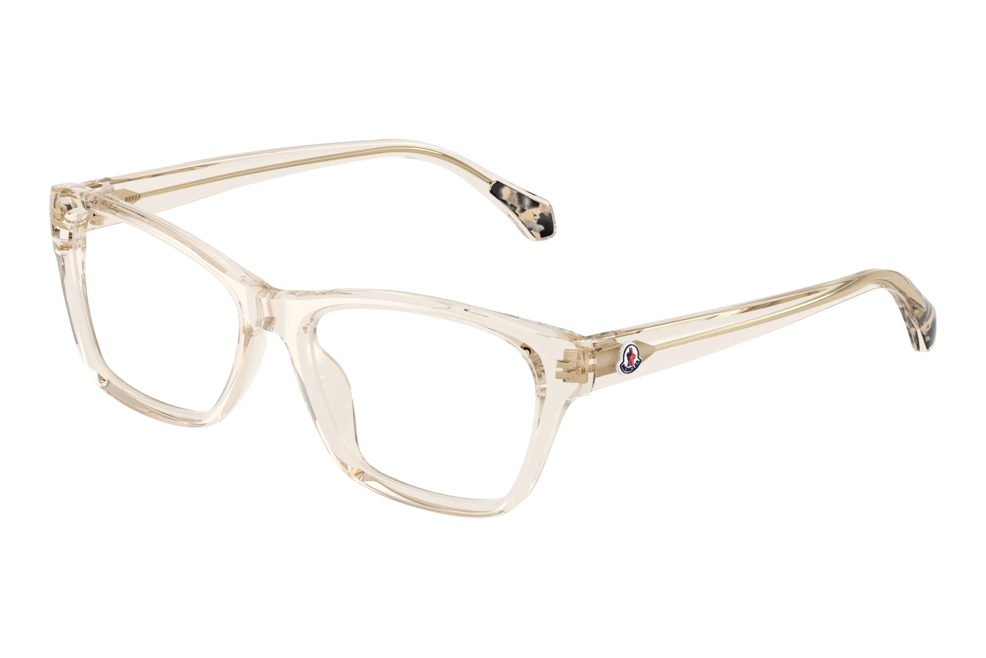 Moncler ME2035U 3003 Shiny Transparent Off White Moncler ME2035U 3003 Shiny Transparent Off White