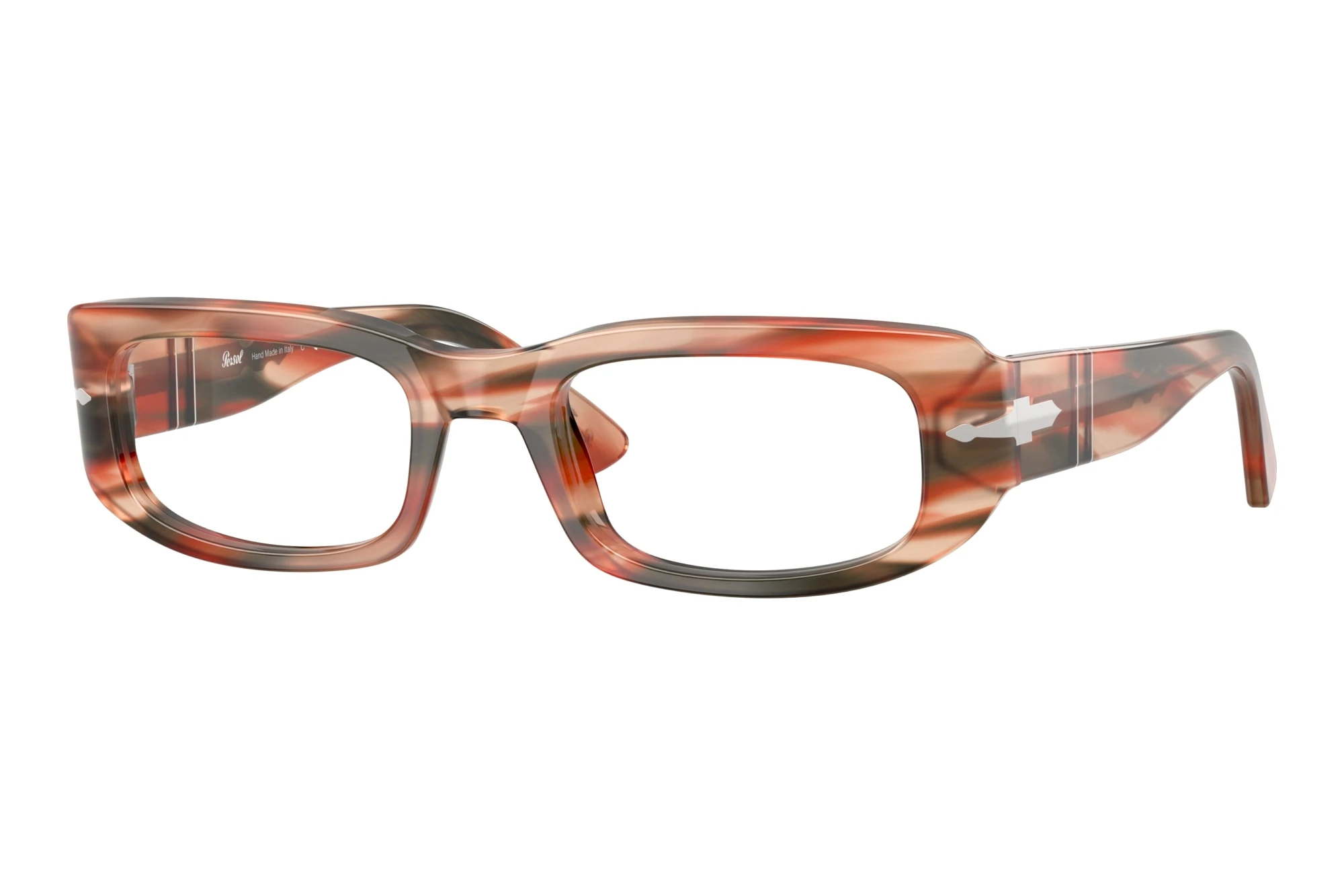 Persol PO3388V 1233 Striped Red & Green Persol PO3388V 1233 Striped Red & Green