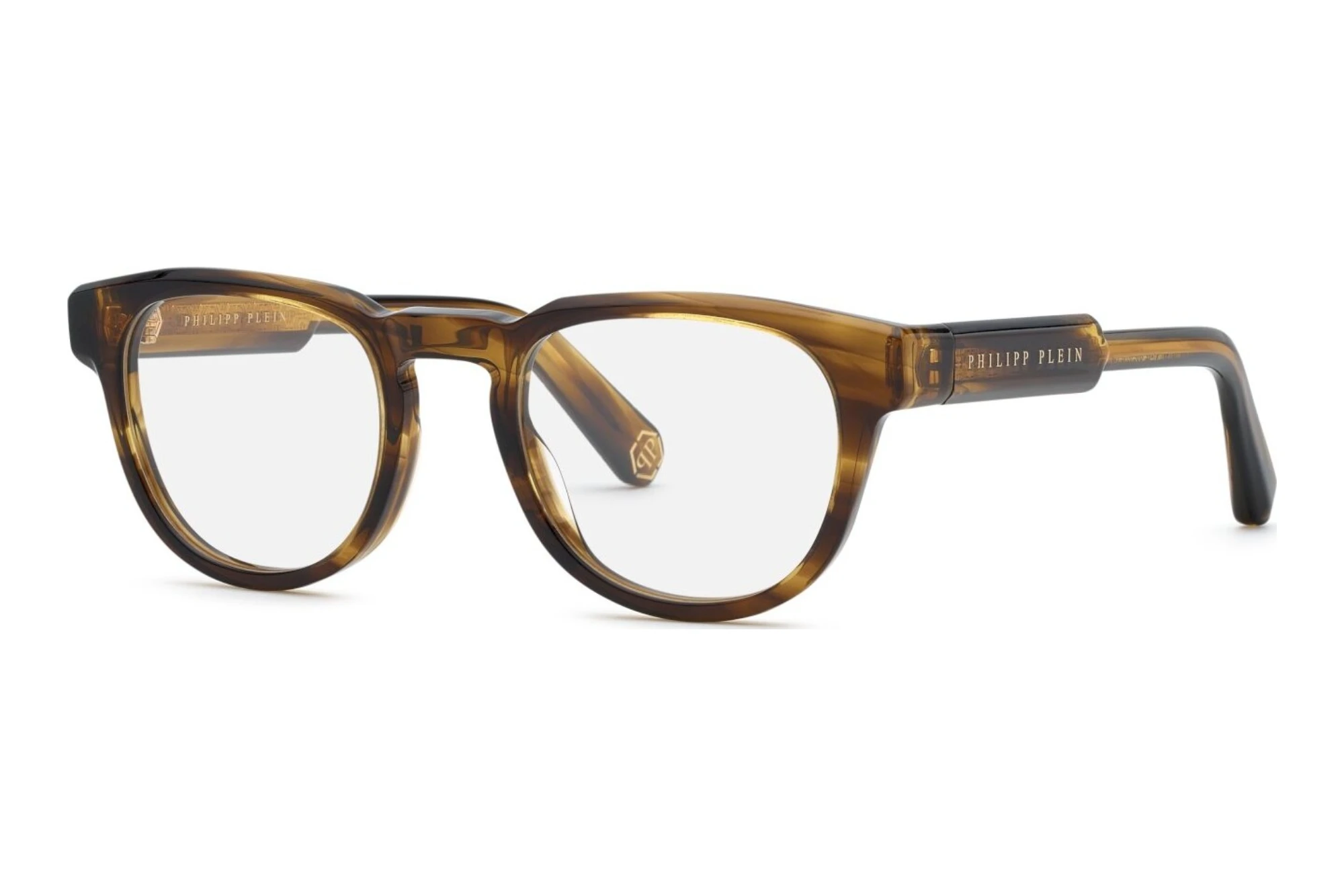 Philipp Plein VPP207M 09N3 SHINY STRIPED BROWN Philipp Plein VPP207M 09N3 SHINY STRIPED BROWN