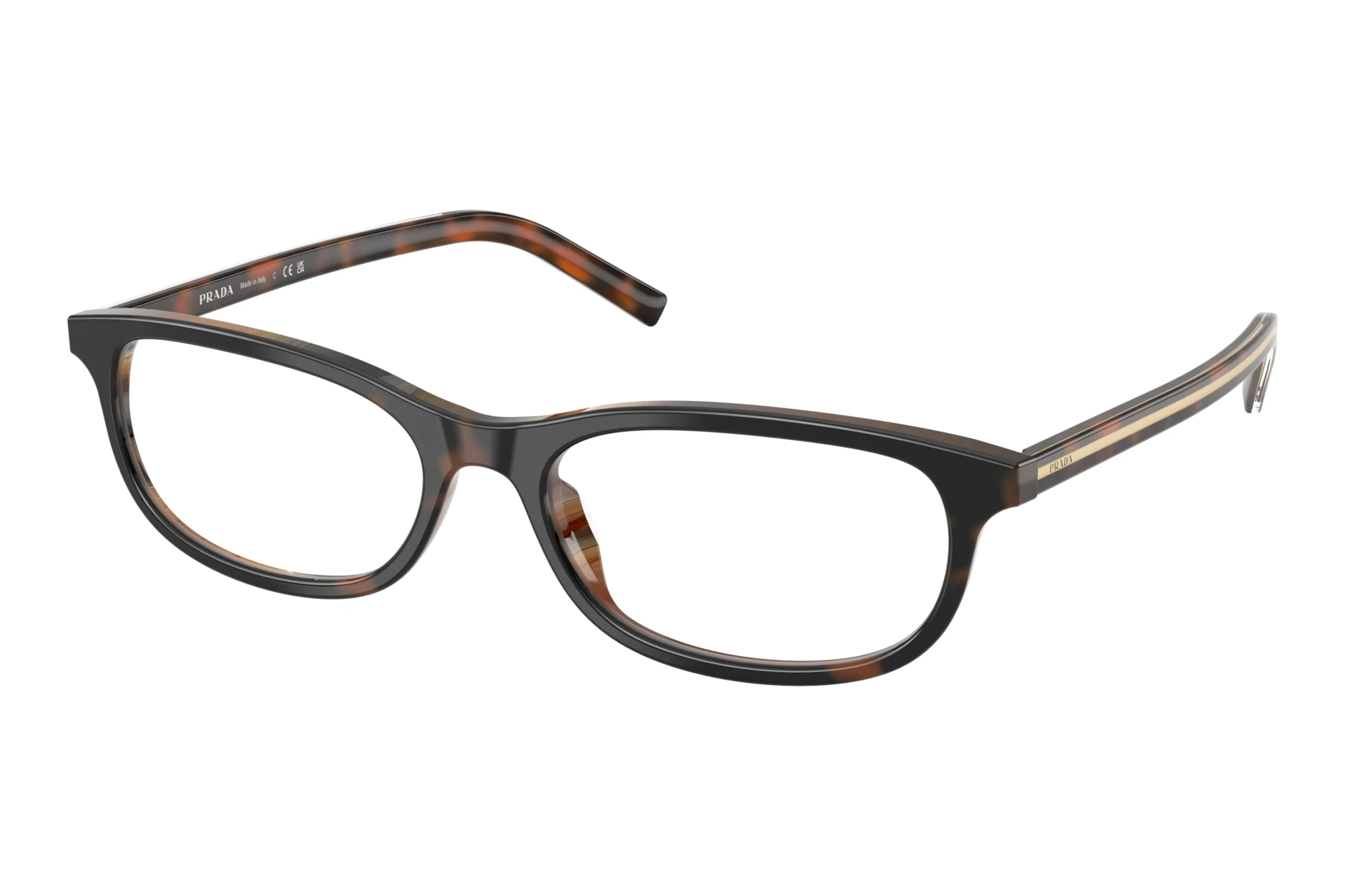 Prada PR D15VU 20P1O1 Cherry Tortoise/Tabacco Horn Prada PR D15VU 20P1O1 Cherry Tortoise/Tabacco Horn