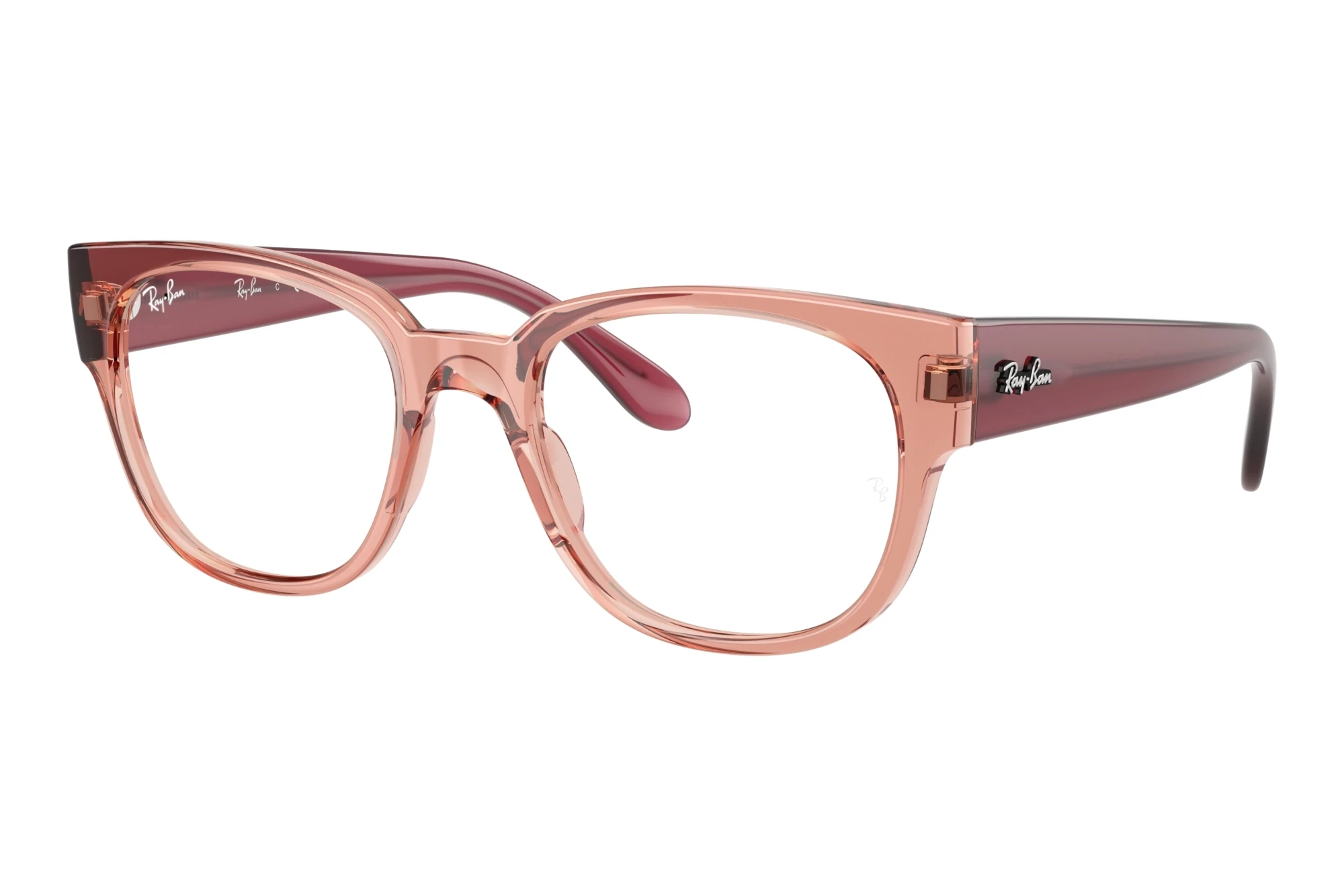 Ray-Ban RX7210 8314 Transparent Dark Pink Ray-Ban RX7210 8314 Transparent Dark Pink