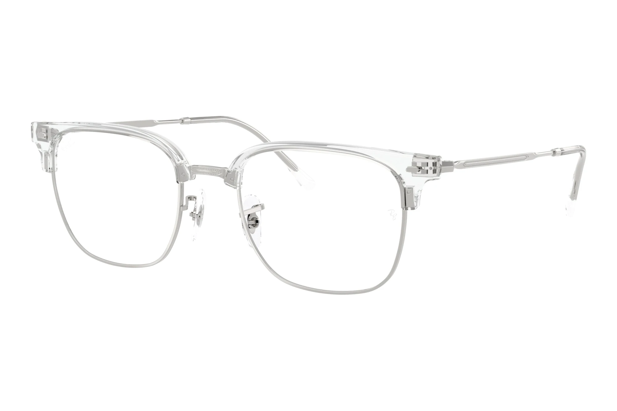 Ray-Ban RX7216 2001 Transparent On Silver Ray-Ban RX7216 2001 Transparent On Silver