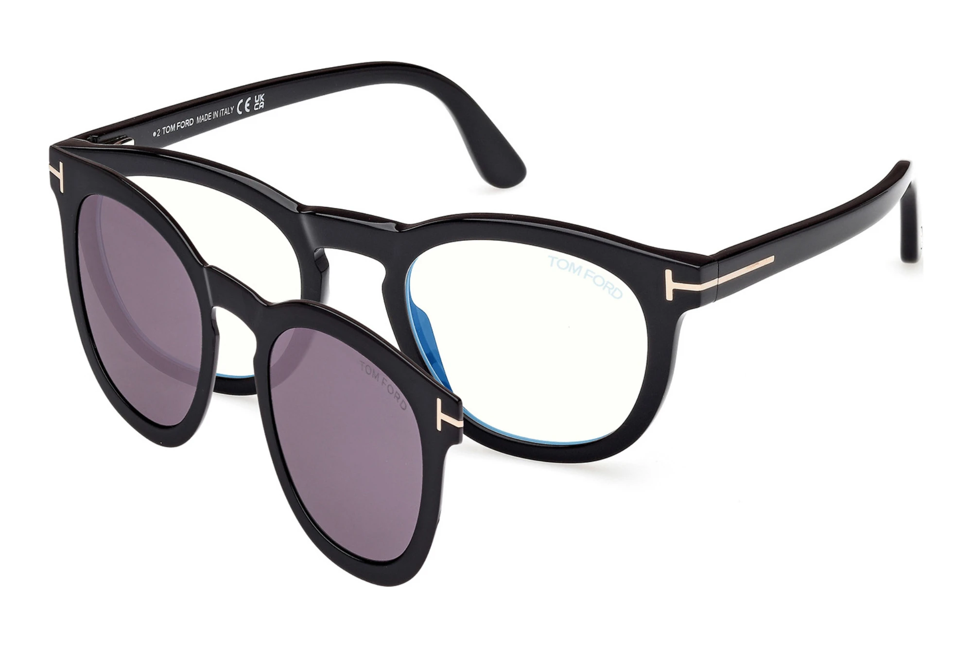 Tom Ford FT5993-B 001 Glänzend Schwarz Tom Ford FT5993-B 001 Glänzend Schwarz