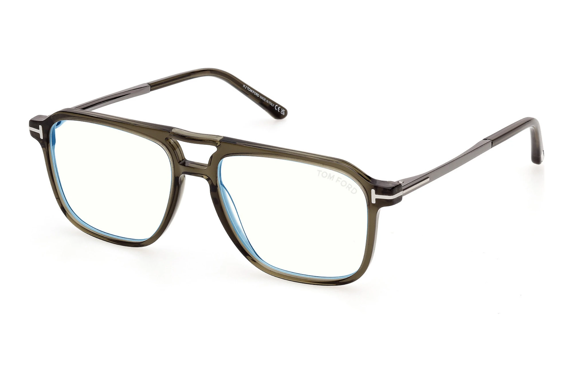 Tom Ford FT6183-B 096 Glänzend Dunkelgrün Tom Ford FT6183-B 096 Glänzend Dunkelgrün
