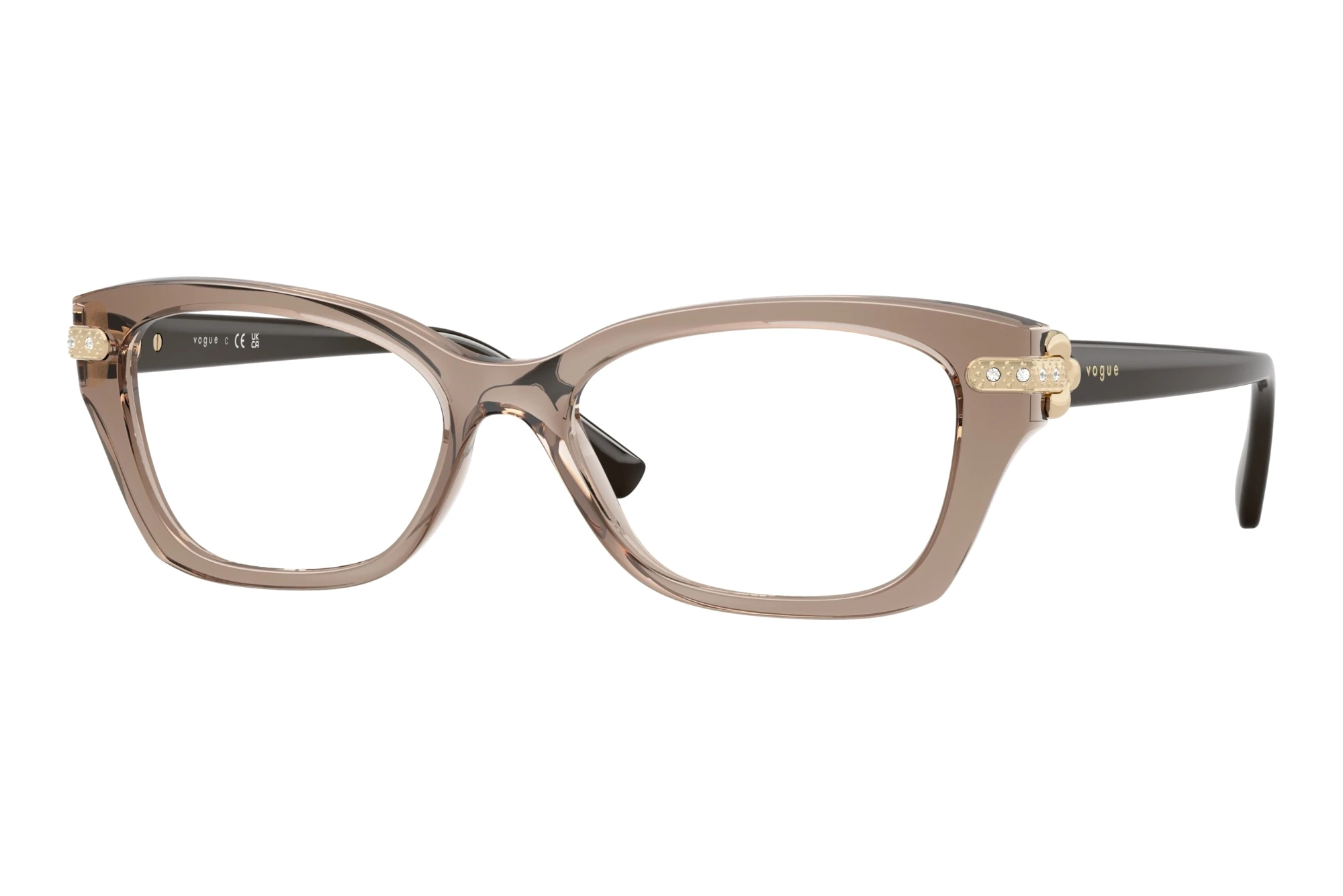 Vogue Eyewear VO5704B 2940 Transparent Brown Vogue Eyewear VO5704B 2940 Transparent Brown