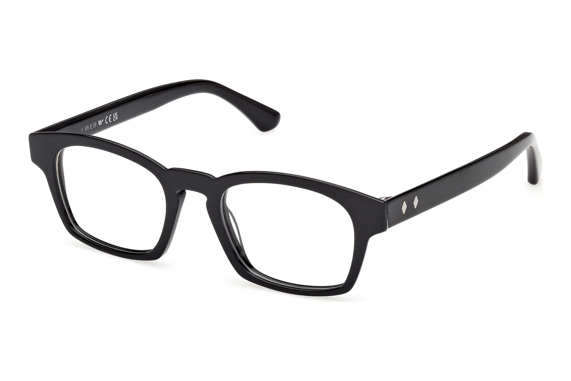 Web Eyewear WE5460 001 Glänzend Schwarz Web Eyewear WE5460 001 Glänzend Schwarz
