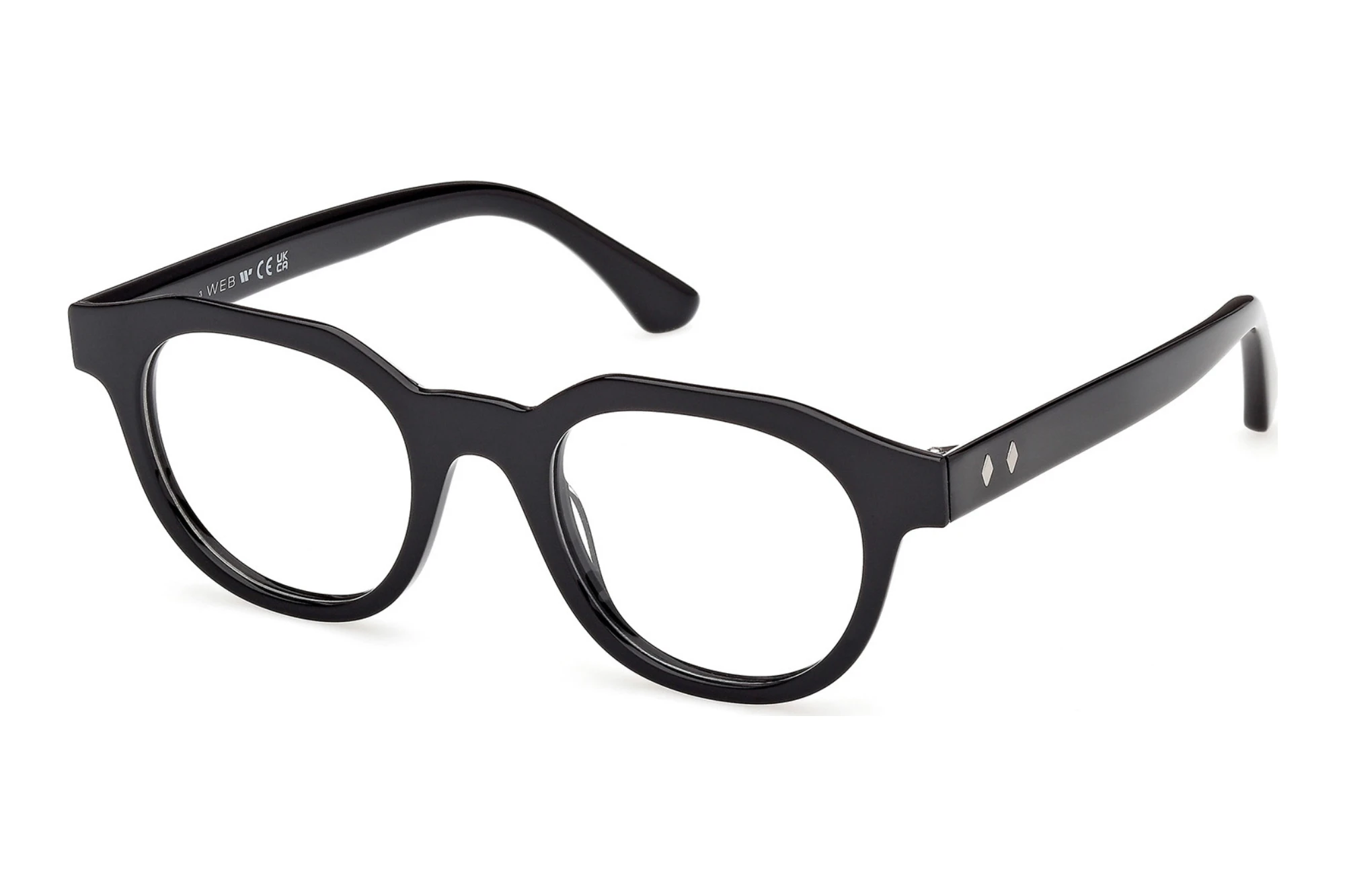 Web Eyewear WE5461 001 Glänzend Schwarz Web Eyewear WE5461 001 Glänzend Schwarz