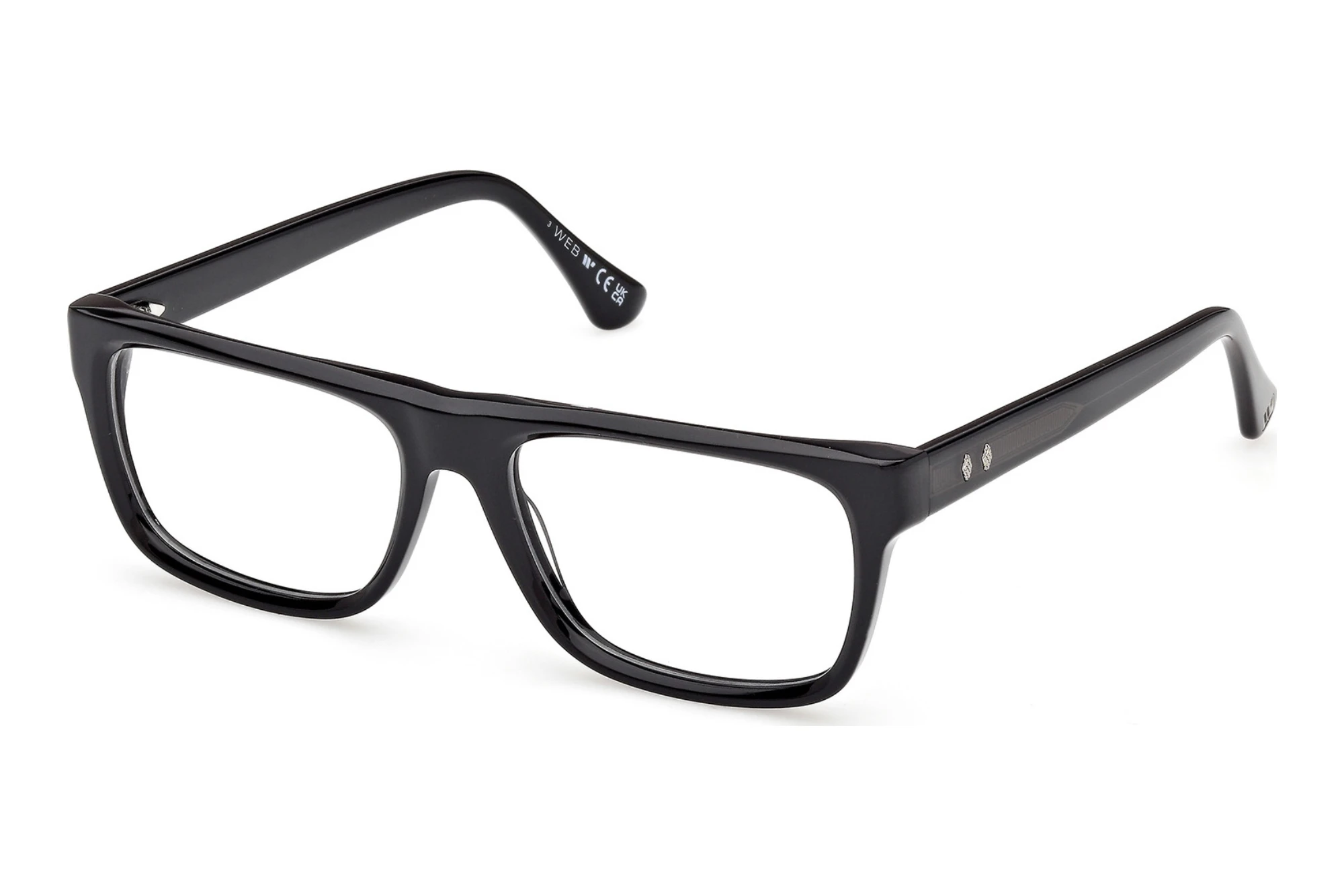 Web Eyewear WE5464 001 Glänzend Schwarz Web Eyewear WE5464 001 Glänzend Schwarz