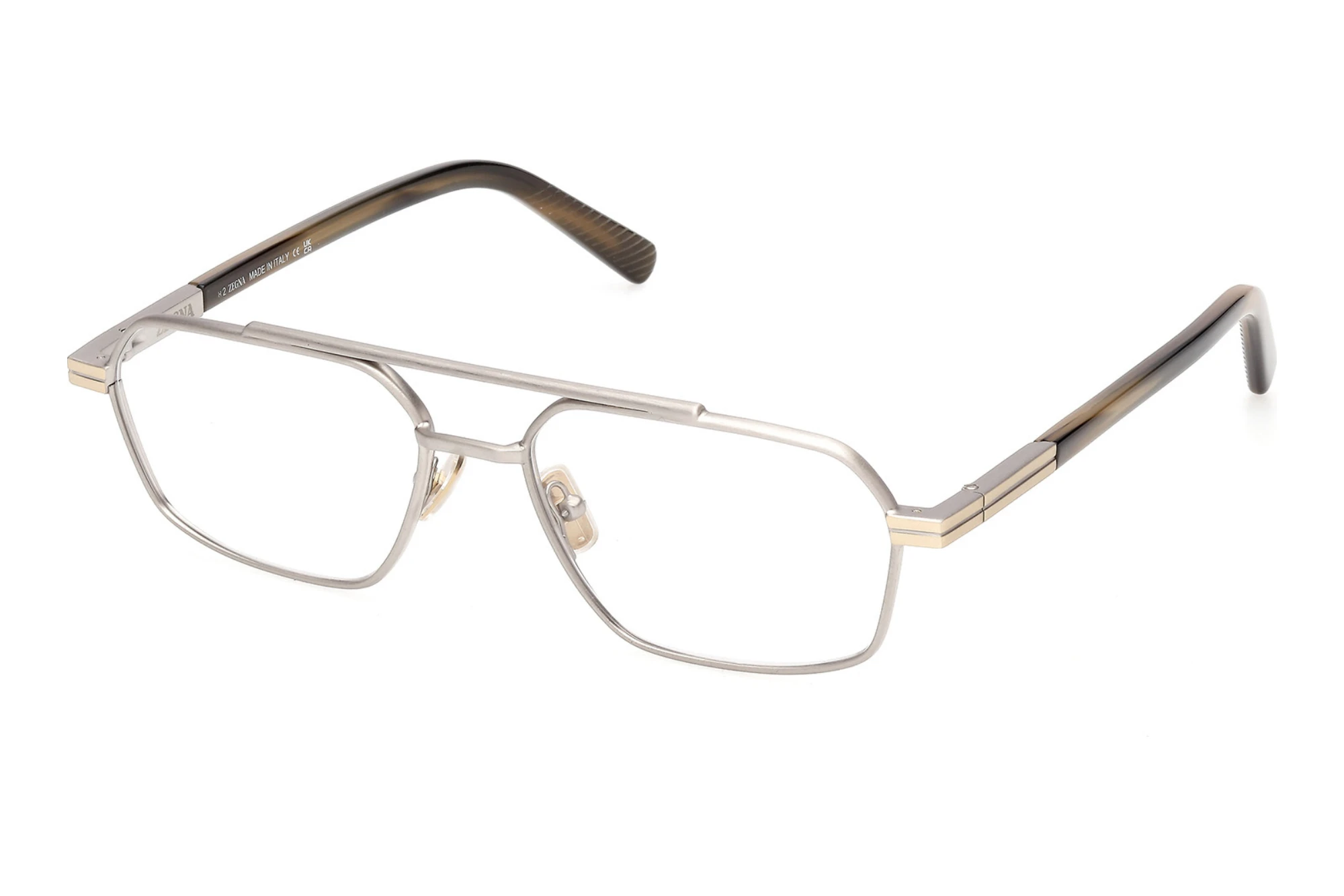 Zegna EZ5369 017 Matt Palladium Zegna EZ5369 017 Matt Palladium