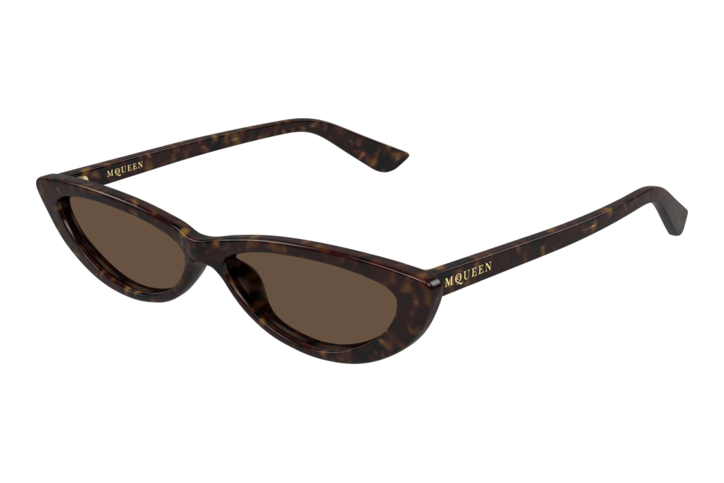 Alexander McQueen AM0535S 002 HAVANA Alexander McQueen AM0535S 002 HAVANA