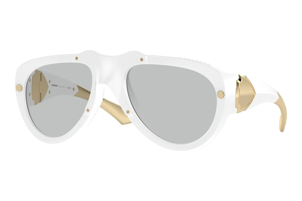 Burberry BE4433U 414187 Light GreyWhite Rubber Burberry BE4433U 414187 Light GreyWhite Rubber