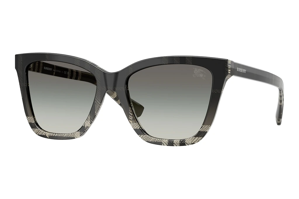 Burberry BE4470 420011 Grey GradientGrey Check Burberry BE4470 420011 Grey GradientGrey Check
