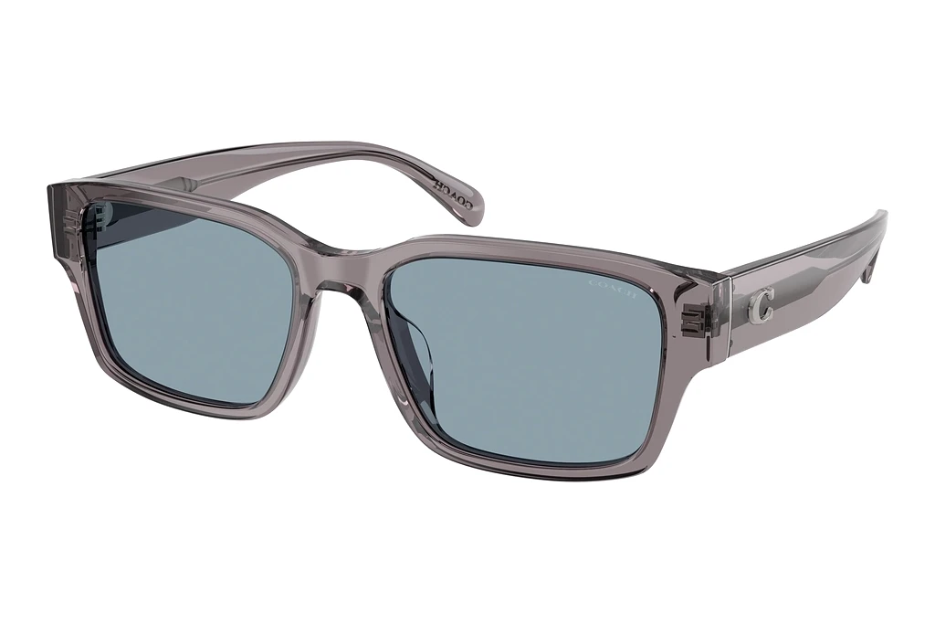 Coach HC8441U 553772 Light Blue SolidTransparent Grey Coach HC8441U 553772 Light Blue SolidTransparent Grey