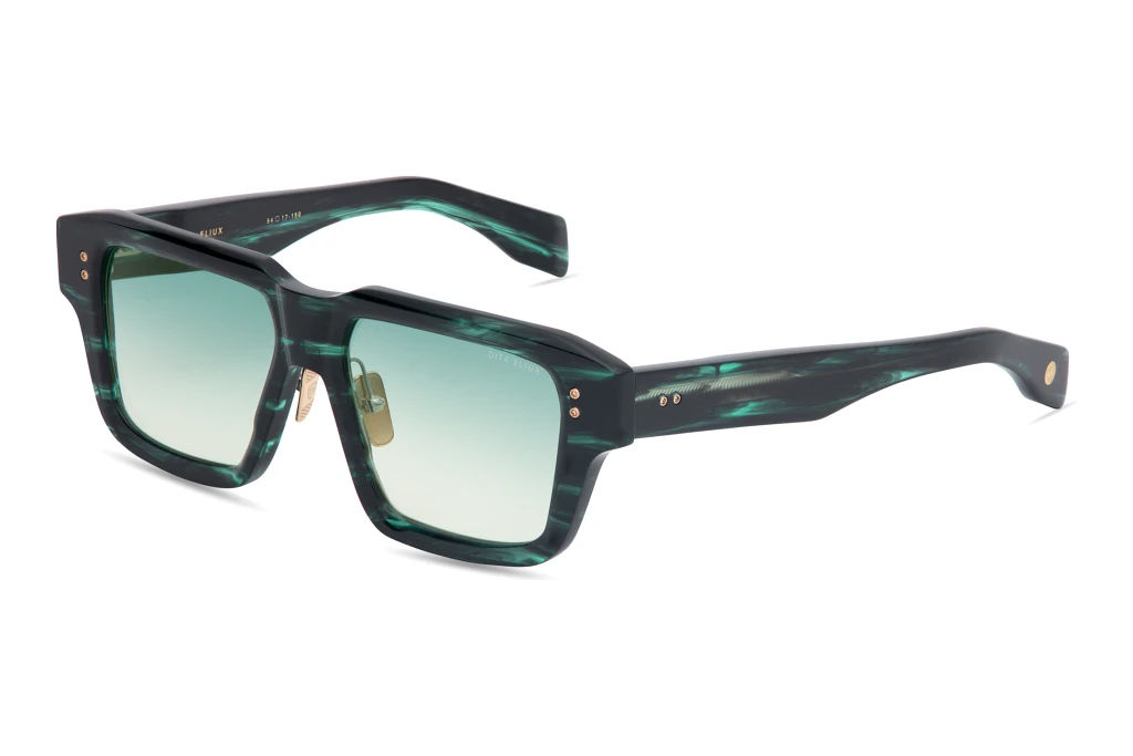 DITA DTS-751 02A-Asian-Fit DARK TURQUOISE TO CLEAR GRADIENTSTORM SWIRL DITA DTS-751 02A-Asian-Fit DARK TURQUOISE TO CLEAR GRADIENTSTORM SWIRL