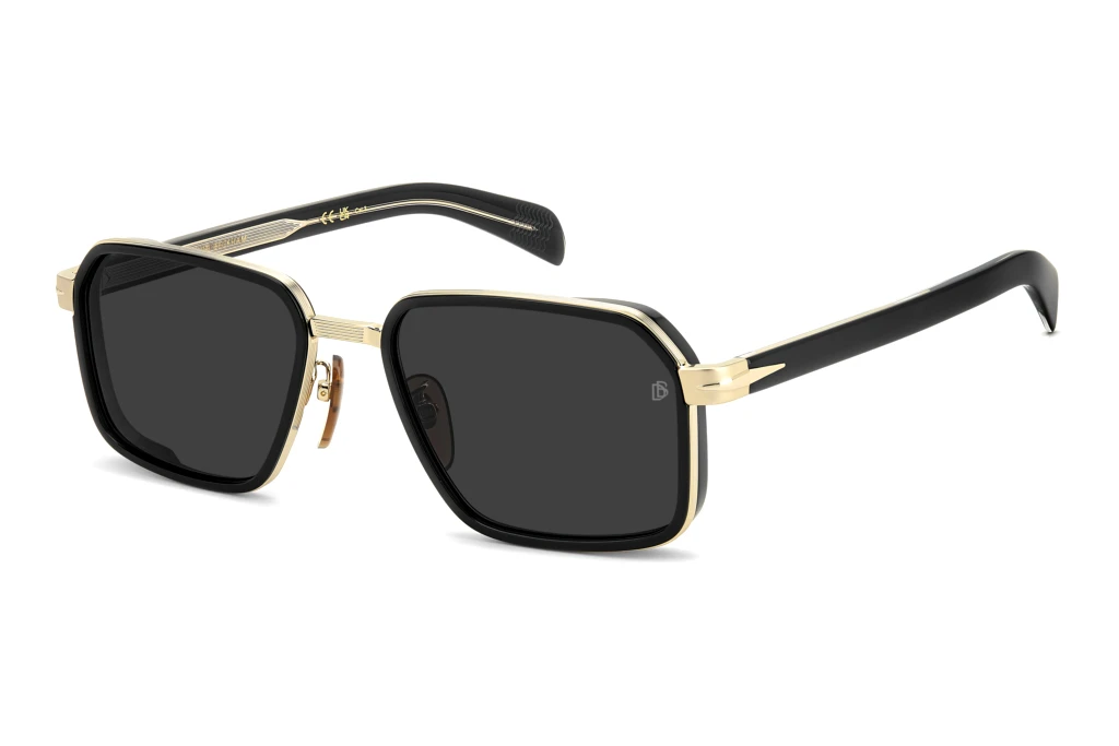 David Beckham DB 7158/S RHL/IR GREYGOLD BLACK 2 David Beckham DB 7158/S RHL/IR GREYGOLD BLACK 2