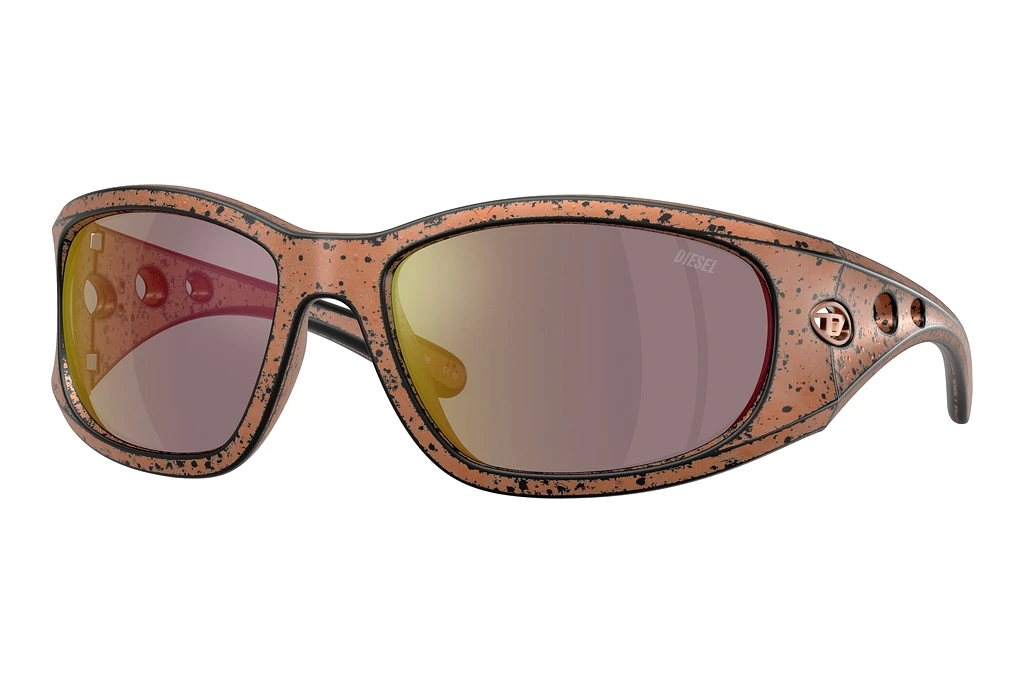 Diesel DL3012U 20114Z Grey Mirror Rose GoldBronze/Black Diesel DL3012U 20114Z Grey Mirror Rose GoldBronze/Black