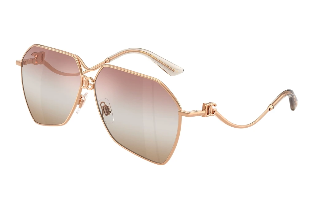 Dolce & Gabbana DG2326 1298EL Grey GradientRose Gold Dolce & Gabbana DG2326 1298EL Grey GradientRose Gold
