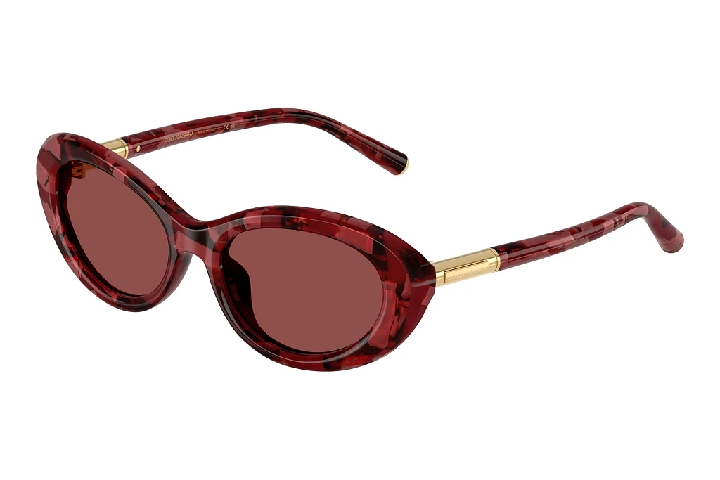 Dolce & Gabbana DG4519 346375 Dark VioletPearl Havana Red Dolce & Gabbana DG4519 346375 Dark VioletPearl Havana Red