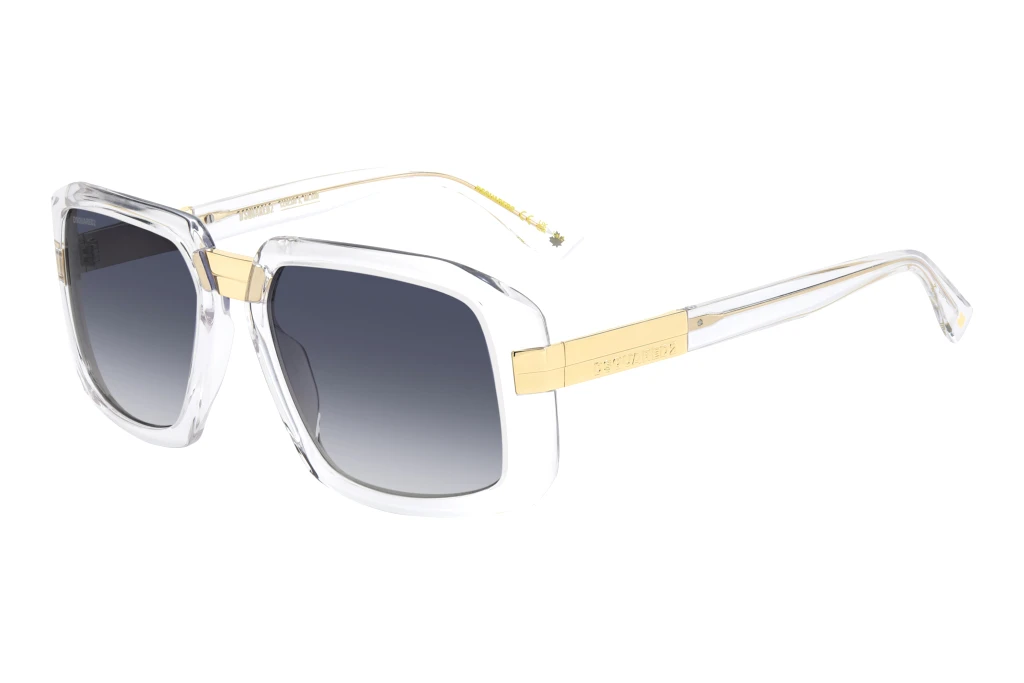 Dsquared2 D2 0178/S 900/08 DK BLUE SHADEDKRISTALL Dsquared2 D2 0178/S 900/08 DK BLUE SHADEDKRISTALL