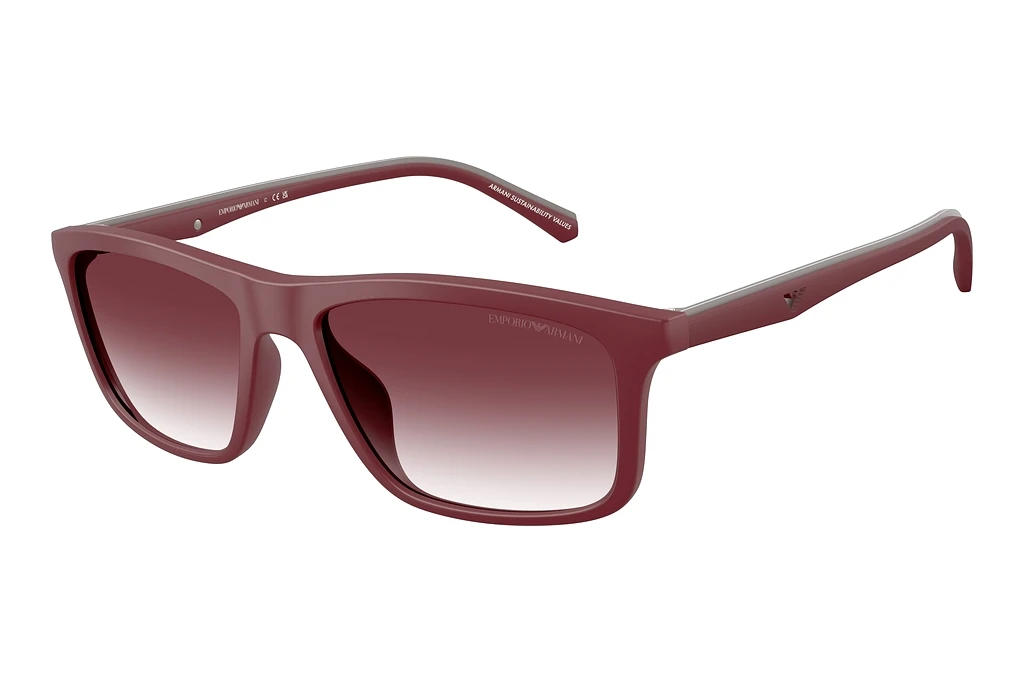 Emporio Armani EA4257U 52618H Clear Gradient Dark VioletMatte Bordeaux Emporio Armani EA4257U 52618H Clear Gradient Dark VioletMatte Bordeaux