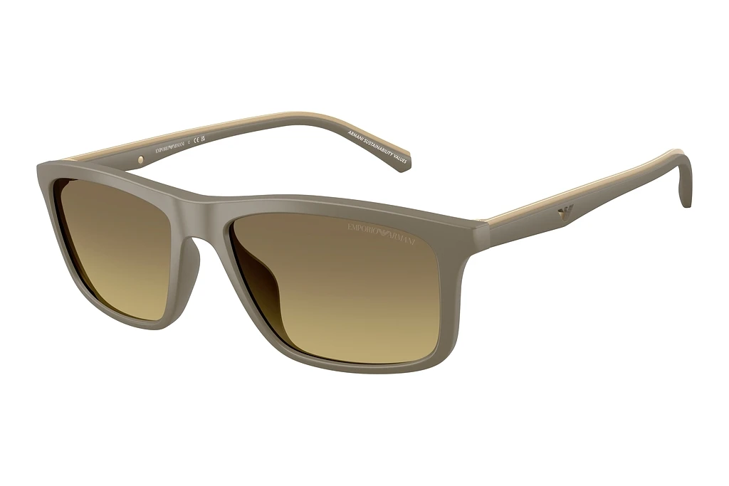 Emporio Armani EA4257U 5437G9 Brown Gradient GreyMatte Beige Emporio Armani EA4257U 5437G9 Brown Gradient GreyMatte Beige