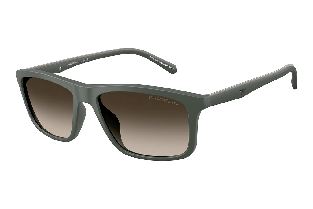 Emporio Armani EA4257U 631213 Gradient BrownMatte Green Emporio Armani EA4257U 631213 Gradient BrownMatte Green