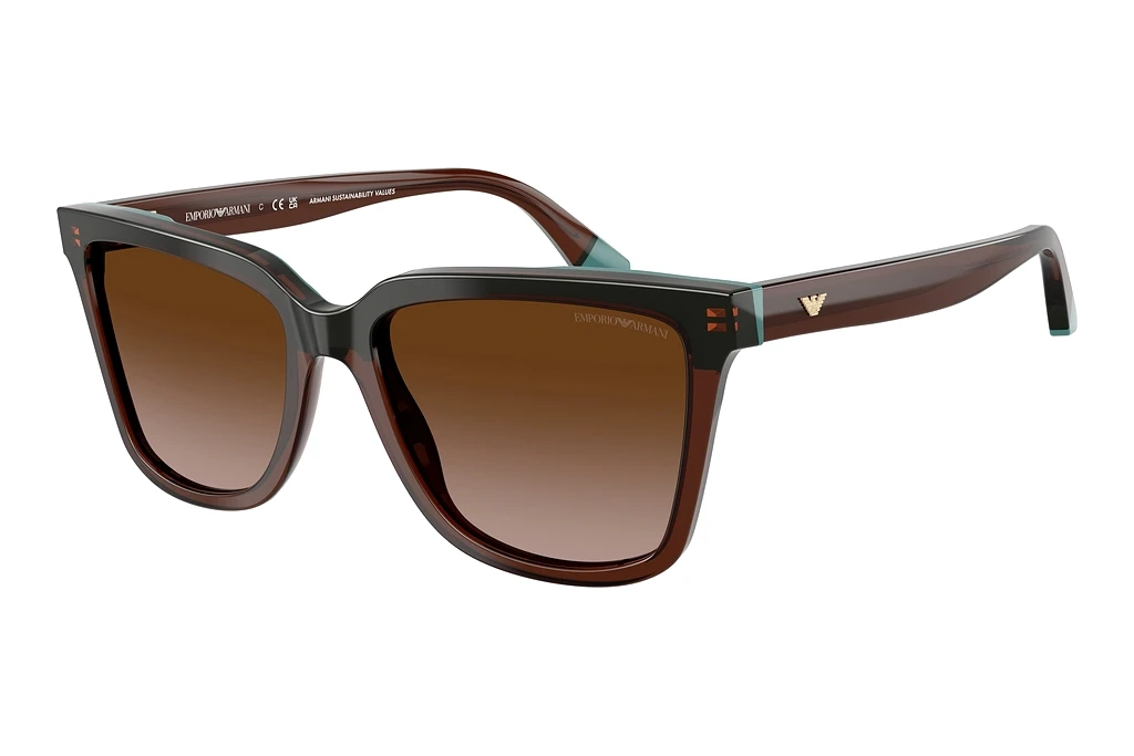Emporio Armani EA4261 631813 Brown GradientTransparent Brown/Teal Emporio Armani EA4261 631813 Brown GradientTransparent Brown/Teal