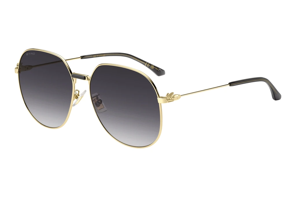 Etro ETRO 0060/F/S J5G/9O DARK GREY SHADEDGOLD Etro ETRO 0060/F/S J5G/9O DARK GREY SHADEDGOLD