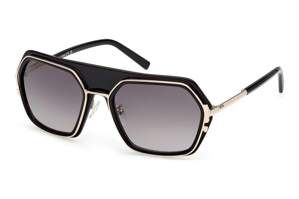 MCM Worldwide MW0018-H 01B grau verlaufendGlänzend Schwarz MCM Worldwide MW0018-H 01B grau verlaufendGlänzend Schwarz