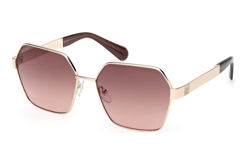 Max & Co. MO0141 32F braun verlaufendGlänzend Blassgold Max & Co. MO0141 32F braun verlaufendGlänzend Blassgold