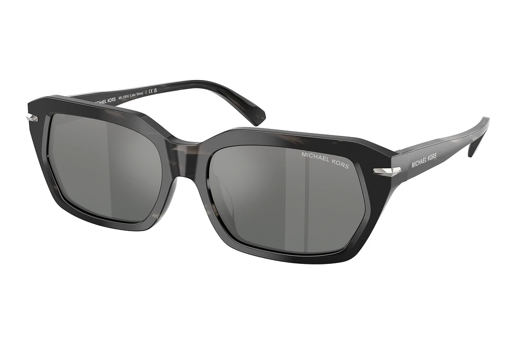 Michael Kors MK2265U 403488 Black MirrorBlack Horn Michael Kors MK2265U 403488 Black MirrorBlack Horn