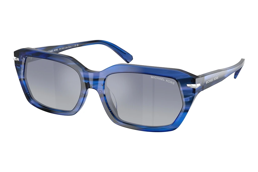 Michael Kors MK2265U 40416I Grey Gradient Blue MirrorBlue Horn Michael Kors MK2265U 40416I Grey Gradient Blue MirrorBlue Horn