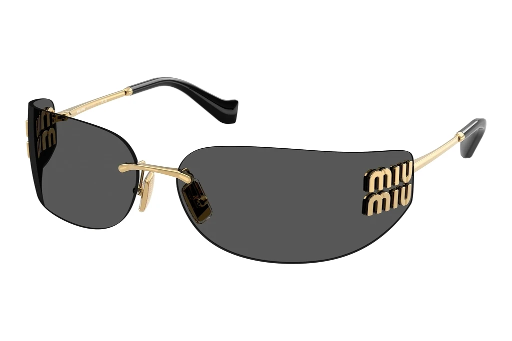 Miu Miu MU A51S 5AK5S0 Dark GreyGold Miu Miu MU A51S 5AK5S0 Dark GreyGold