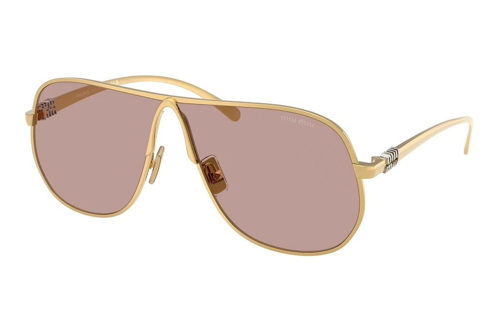 Miu Miu MU A56S 5AK20I Light Purple BrownGold Miu Miu MU A56S 5AK20I Light Purple BrownGold