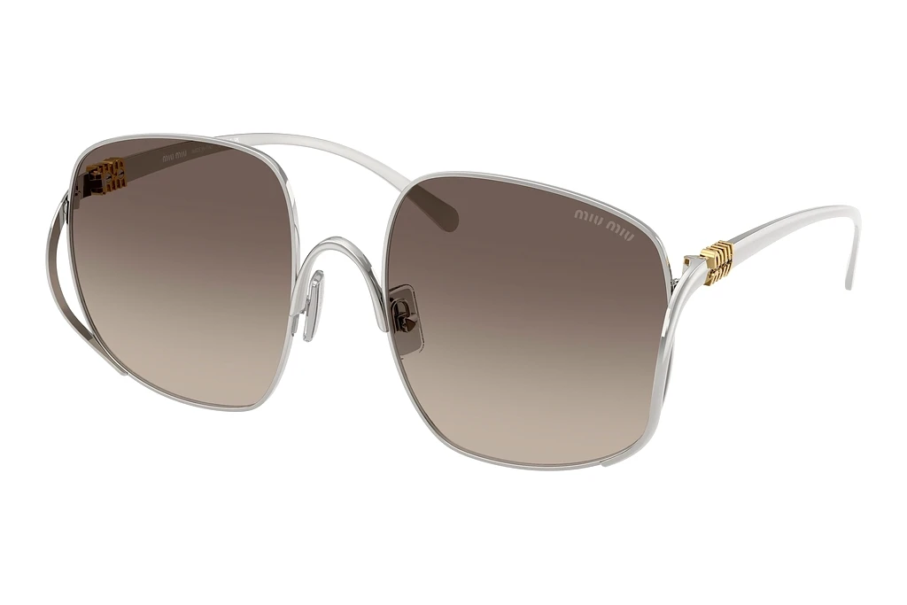 Miu Miu MU A57S 1BC30S Grey GradientSilver Miu Miu MU A57S 1BC30S Grey GradientSilver